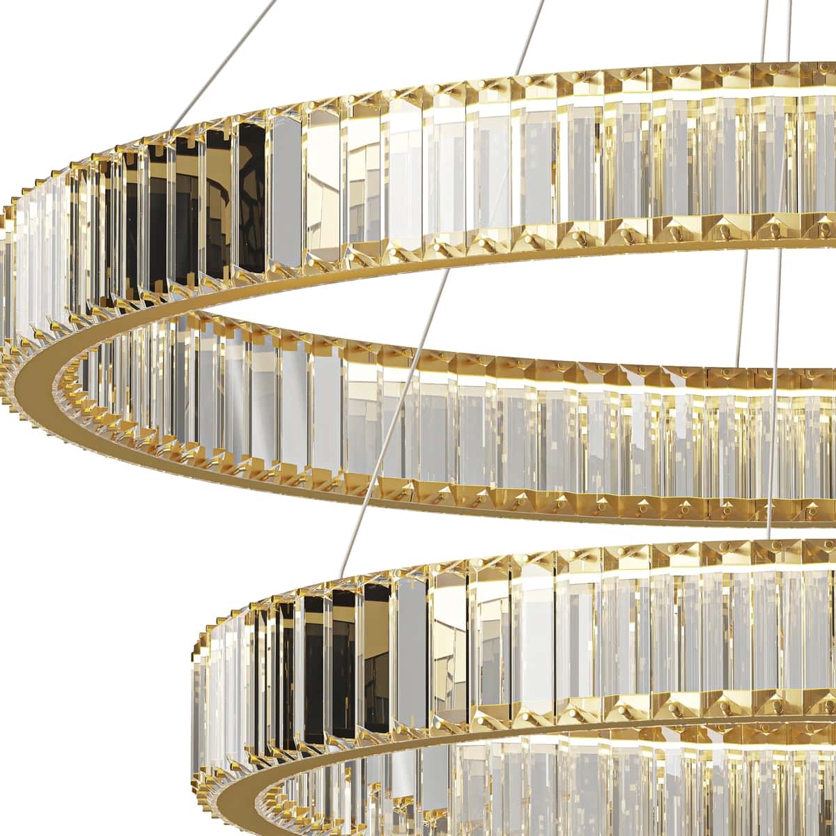 Bertolda Chandeliers 2 tiers 2