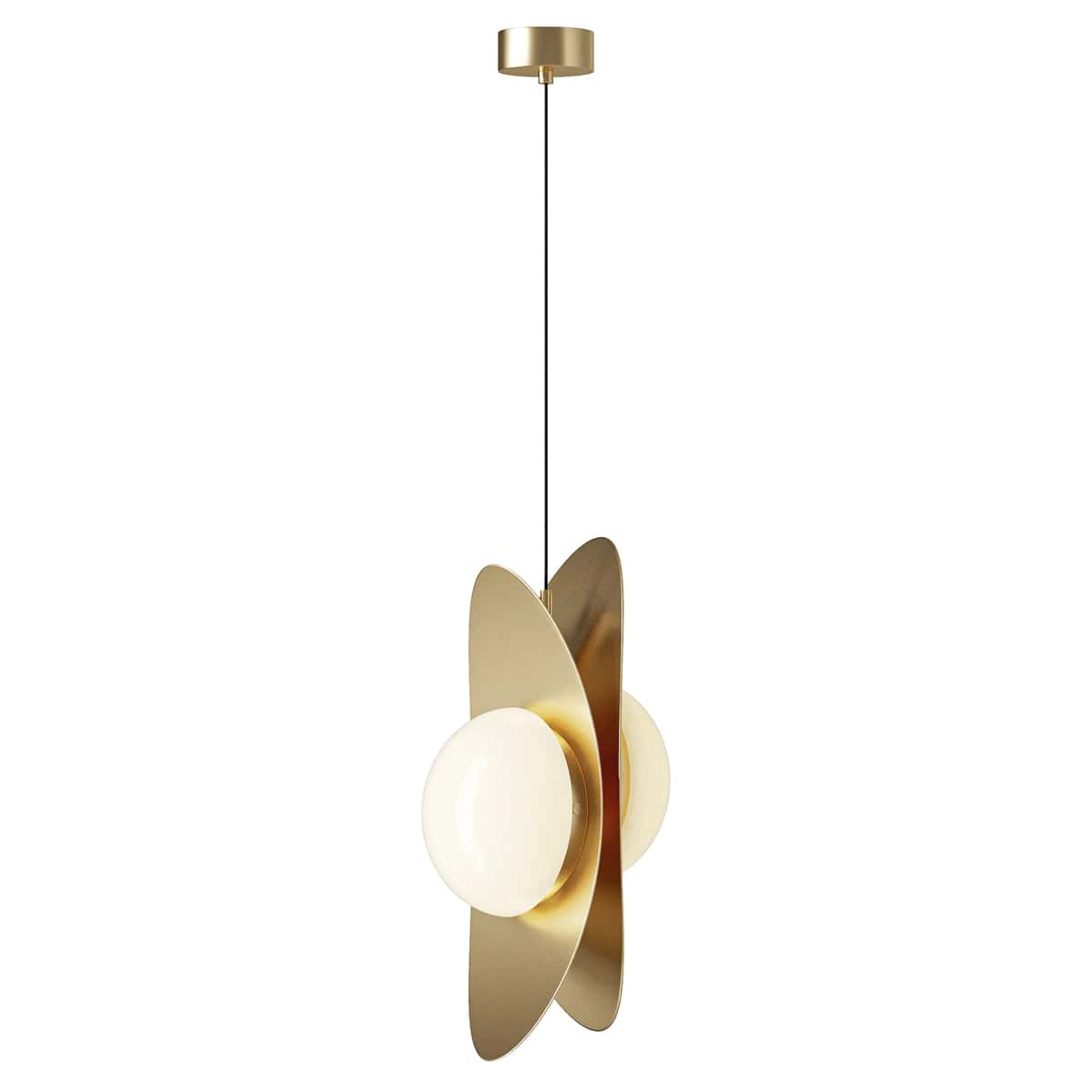 Golden Ingot Pendant Light 2