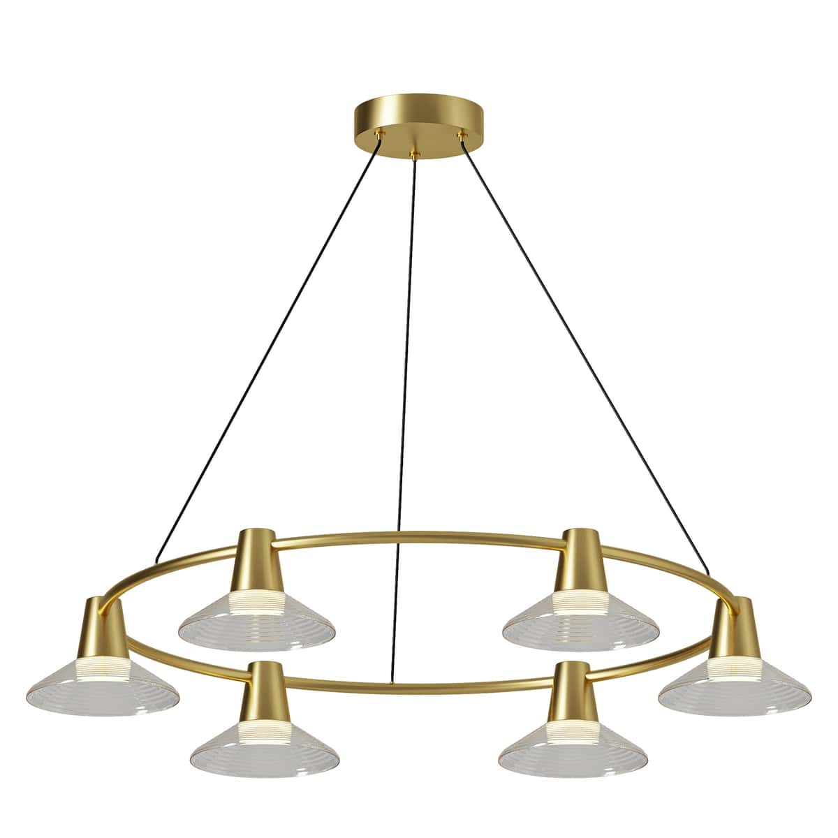 CICLA R Ring Chandelier 6 heads 2