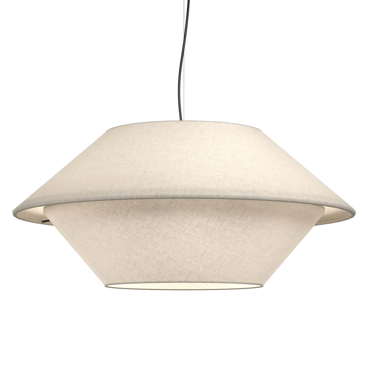 Mccarthy Pendant - Beige Linen 1