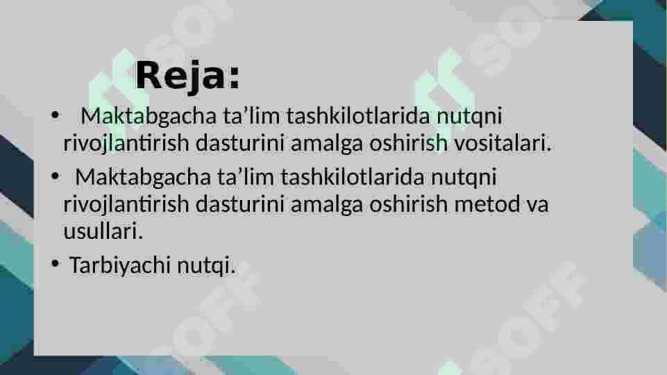 Nutqni rivojlantirishga doir ishlar vositalari va metodlari 2