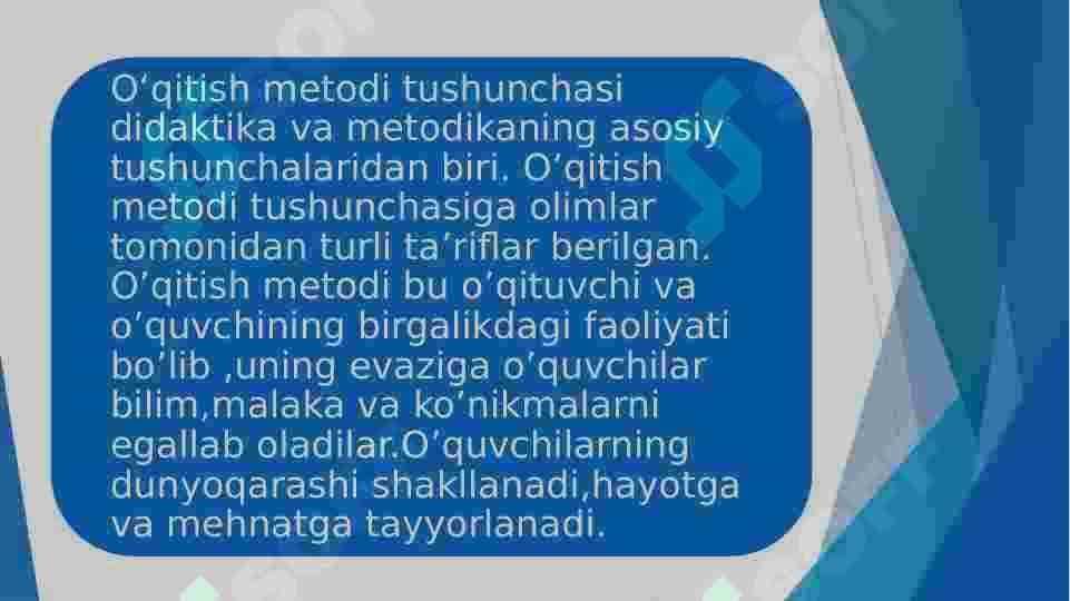 Boshlang‘ich sinfda matematika o‘qitish metodlari 2