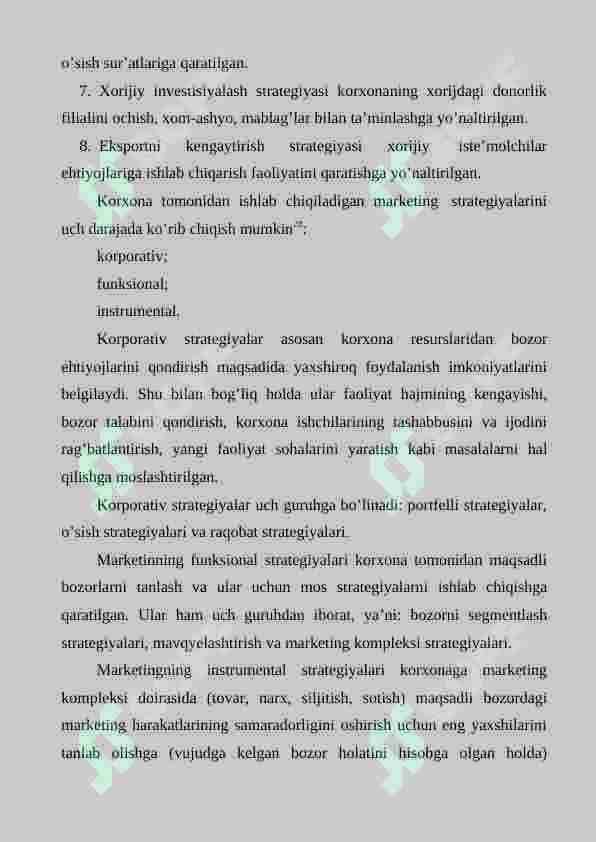 MARKETING STRATEGIYALARI 5