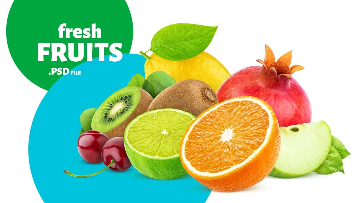 Meva rezavorlar yig'ish banneri | Fruits berries collection banner 1