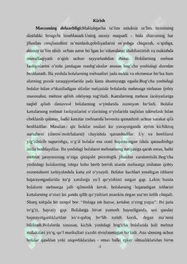 Yosh avlod tarbiyasida mehnat tarbiyasining vazifalari 3
