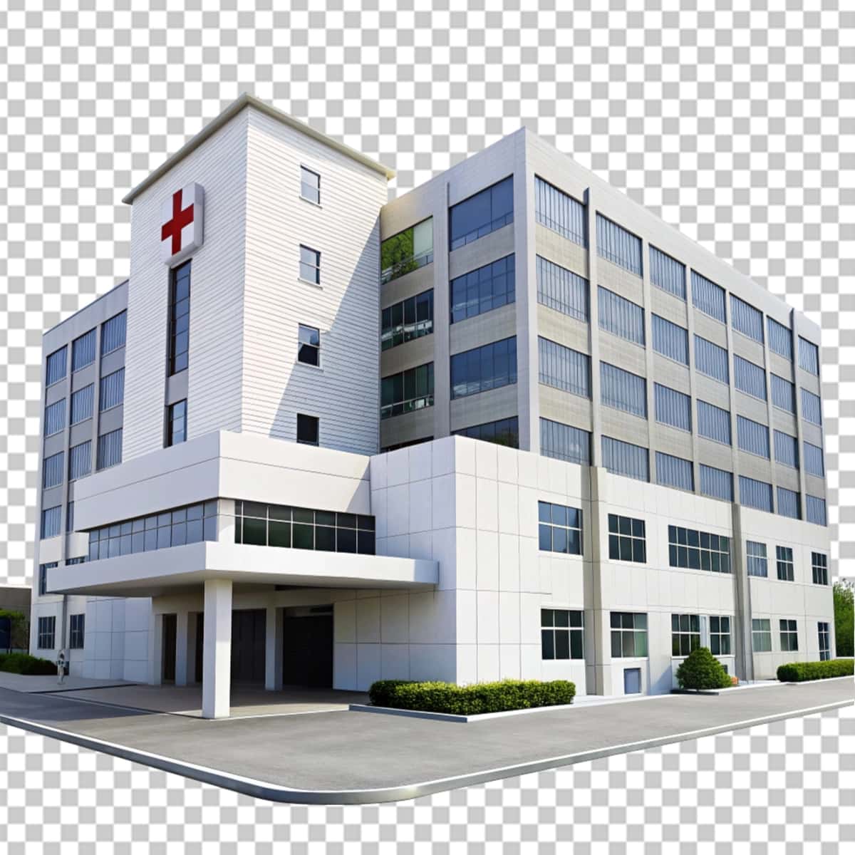 Kasalxona shaffof fon | Hospital transparent background 1