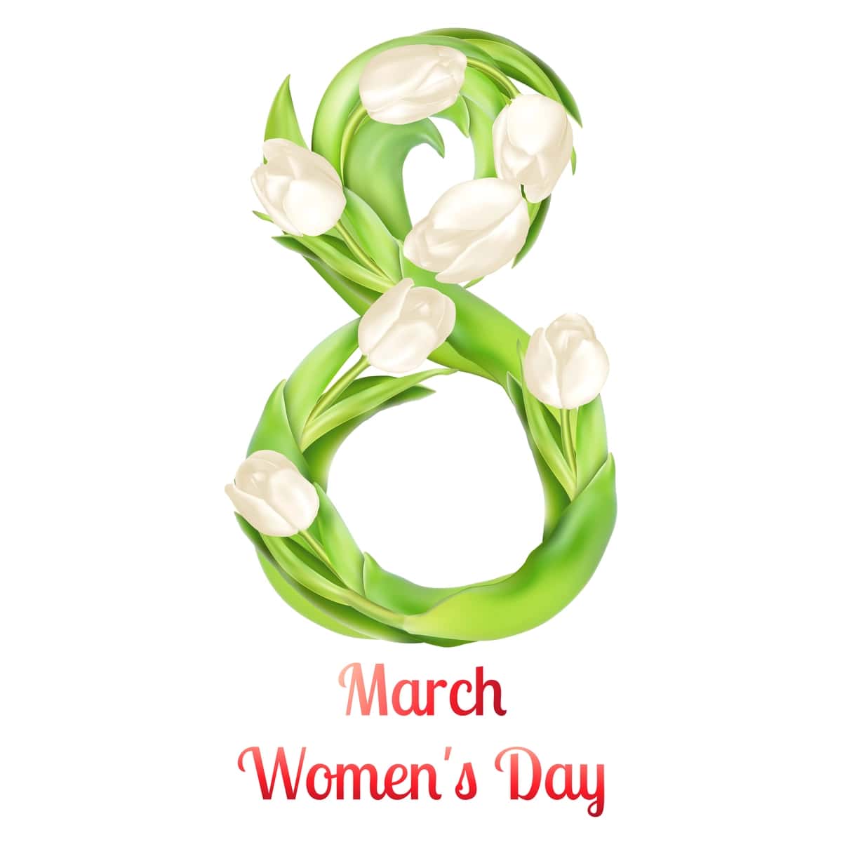 Sakkiz mart ayollar kuni bilan tabriklash | Eight march womens day greeting 1