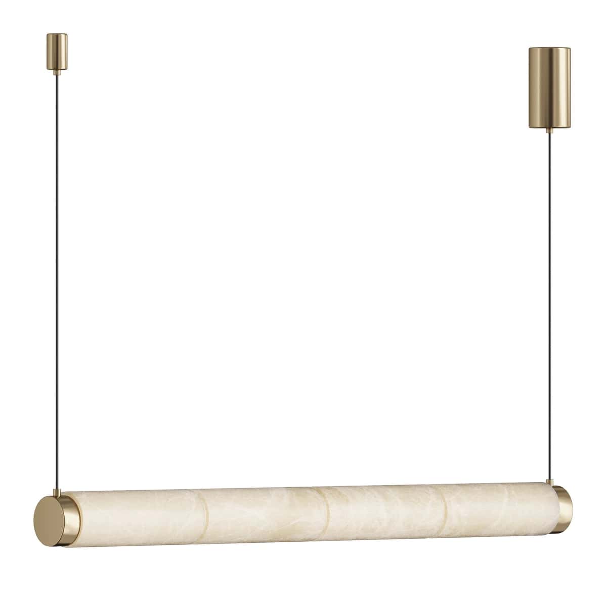 Alabaster Strip Pendant Light 2
