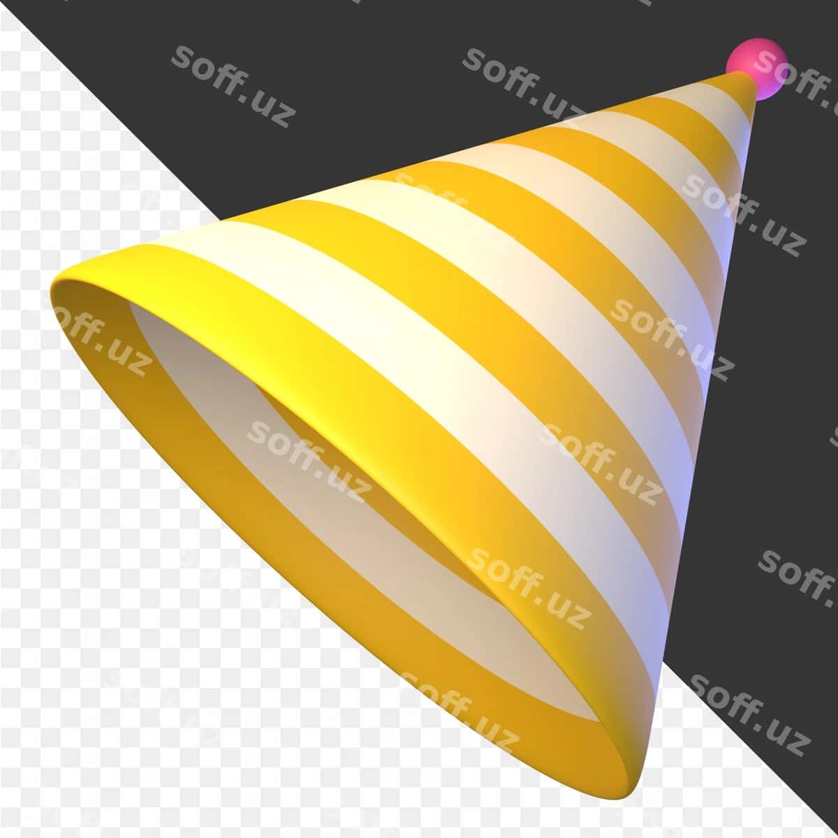 3D tug'ilgan kun belgisi | 3d birthday icon 1