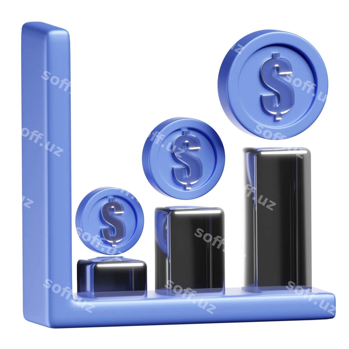 3d biznes paketi moliyaviy o'sish | 3d business pack finance growth 1