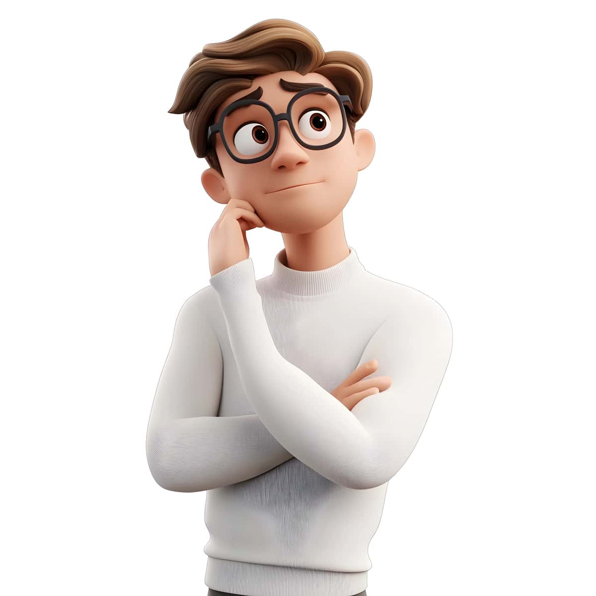 3D multfilm qahramoni qiziqarli o'smir | 3d cartoon character fun teenager 1