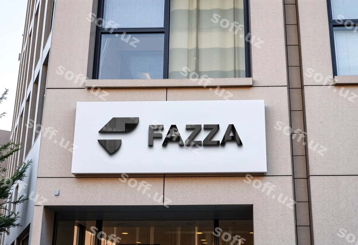 3d fasad belgi logo namunasi | 3d facade sign logo mockup 1
