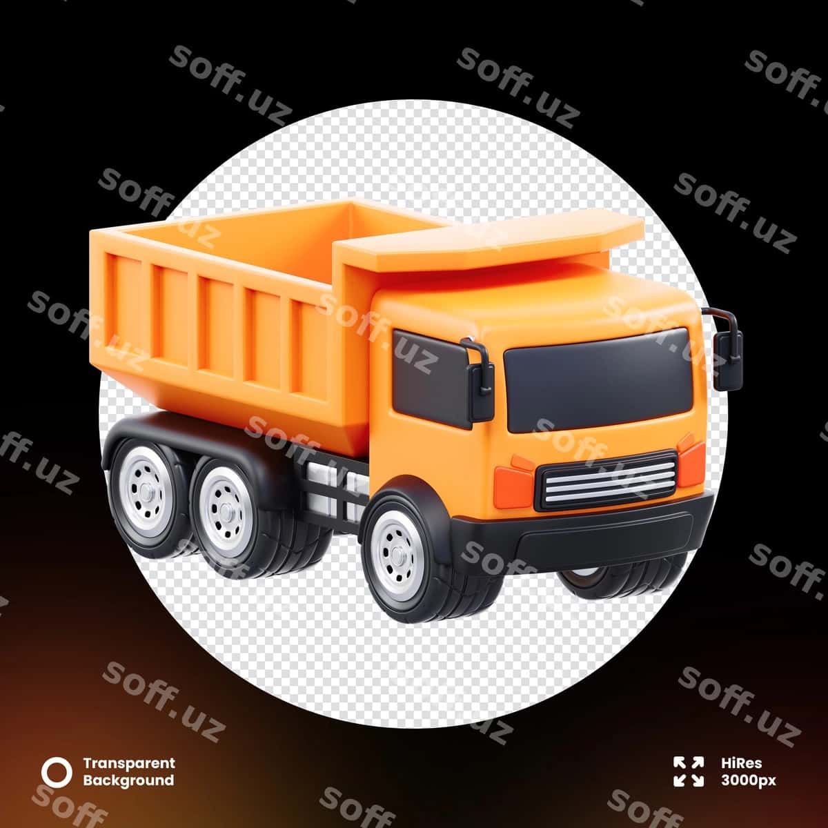 3d yuk avtomobili | 3d truck 1