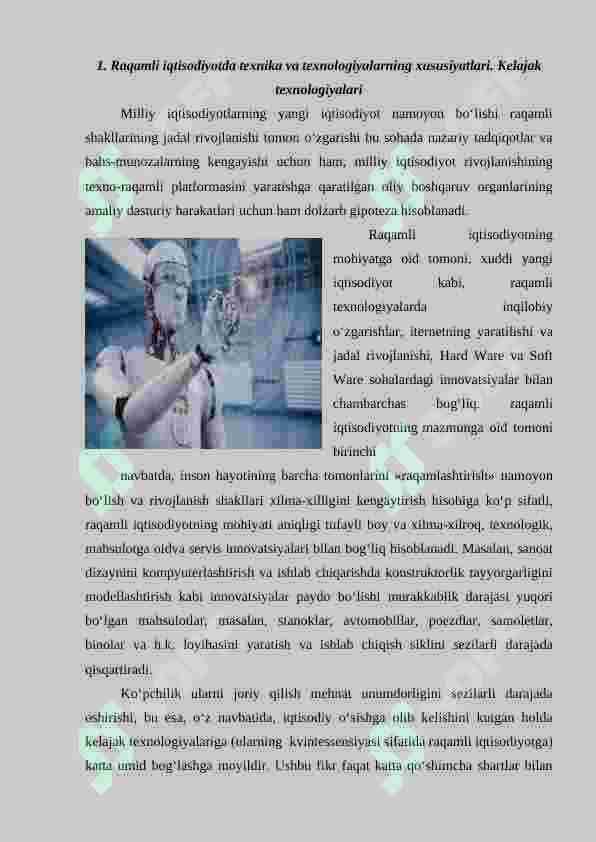 RAQAMLI IQTISODIYOTDA BIZNESNI TASHKIL ETISHNING XUSUSIYATLARI 2