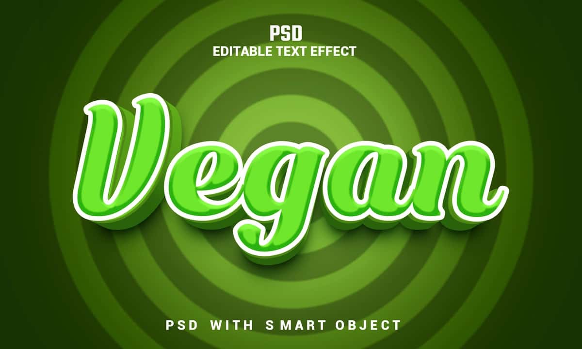 Yashil oq fonda vegan it so'zi | Green white background with word vegan it 1