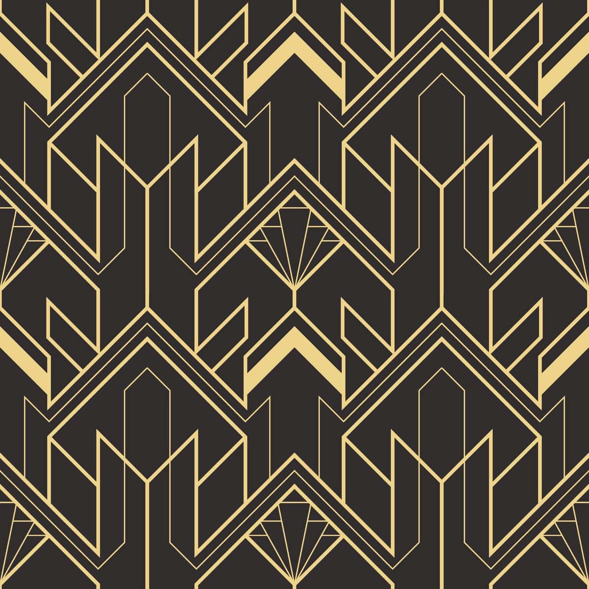Abstrakt art deko choksiz zamonaviy plitkalar naqshlari | Abstract art deco seamless modern tiles pattern 1