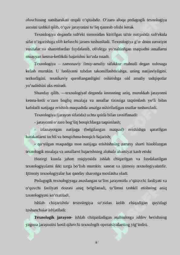 Boshlang’ich sinflarda matematikadan amaliy ishlar va ularni tashkil qilish metodikasi.(2-sinf misolida) 8
