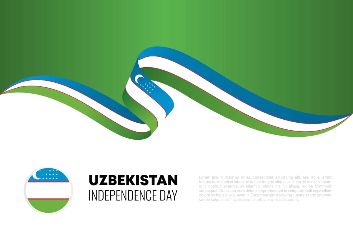 O'zbekiston Mustaqillik kuni fonida sentyabr milliy bayrami | Uzbekistan independence day background national celebration september 1
