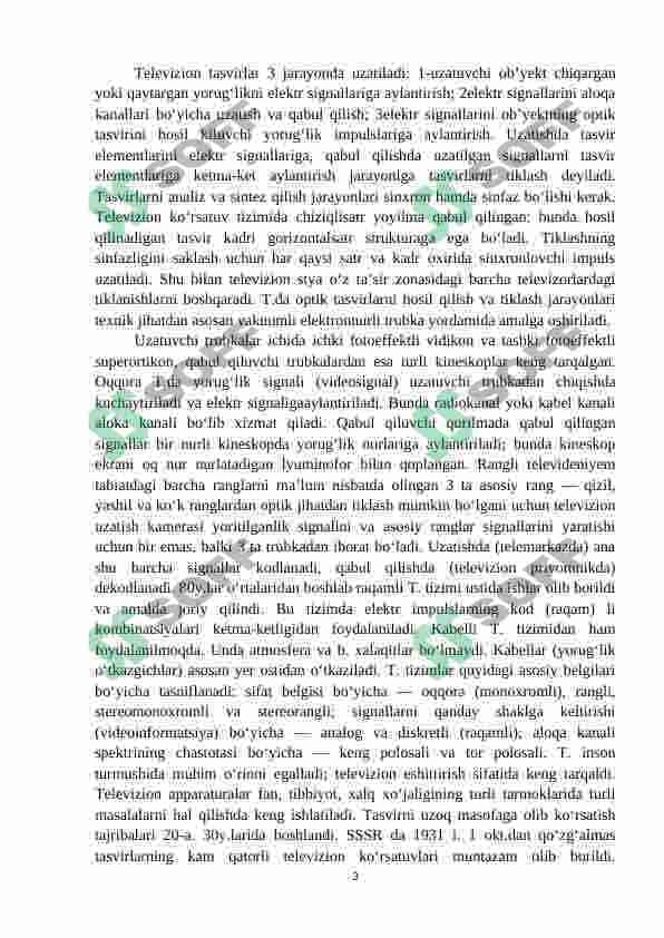 Televideniya – ko’ngilochar sanoat sifatida 3