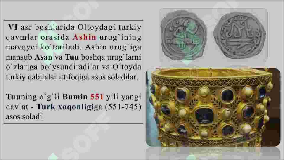 Turk xoqonligi davrida iqtisodiy va madaniy hayot 8