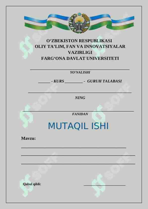 moliyaviy nazorat