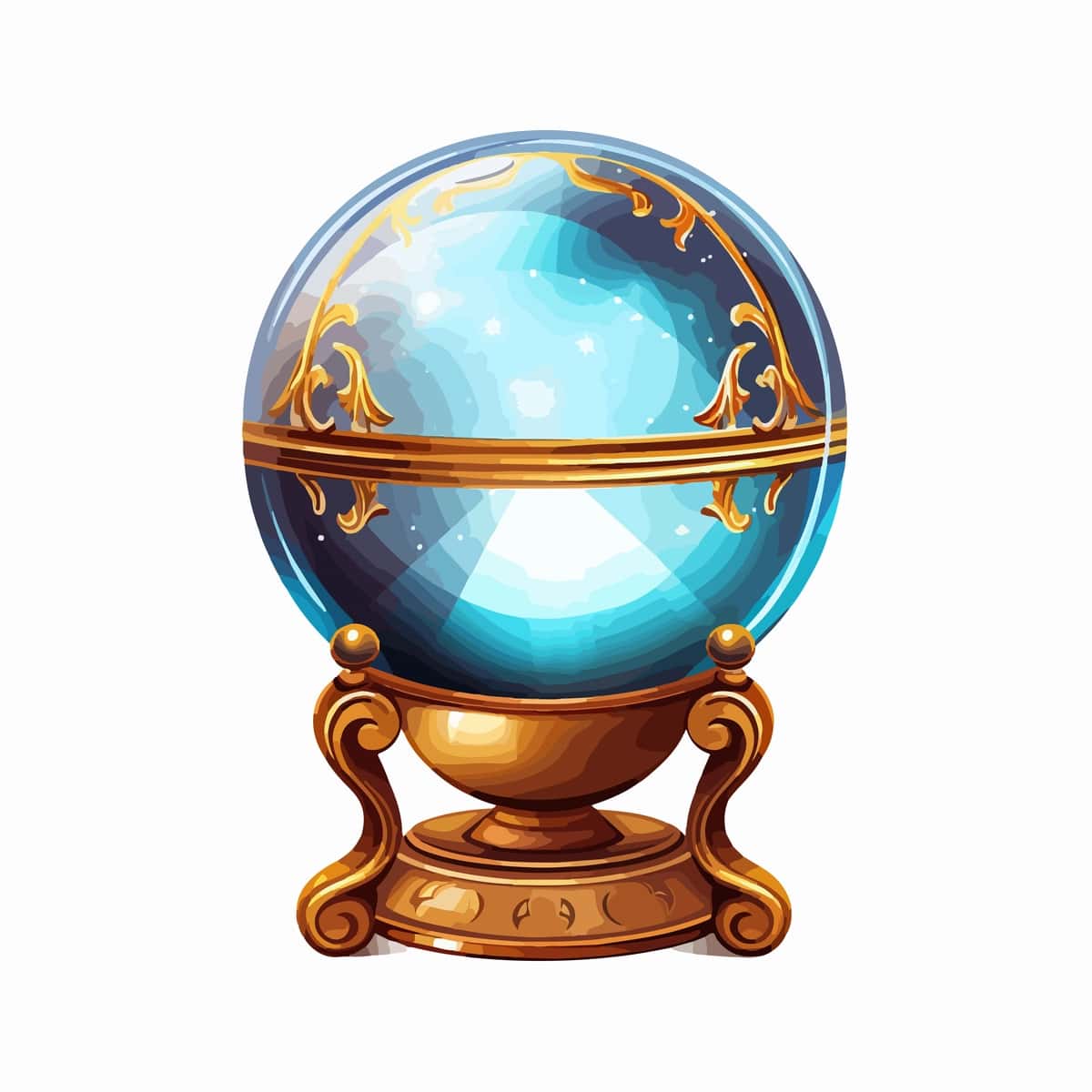 Oltin romli shisha globus e it so'zi | Glass globe with gold rim word e it 1