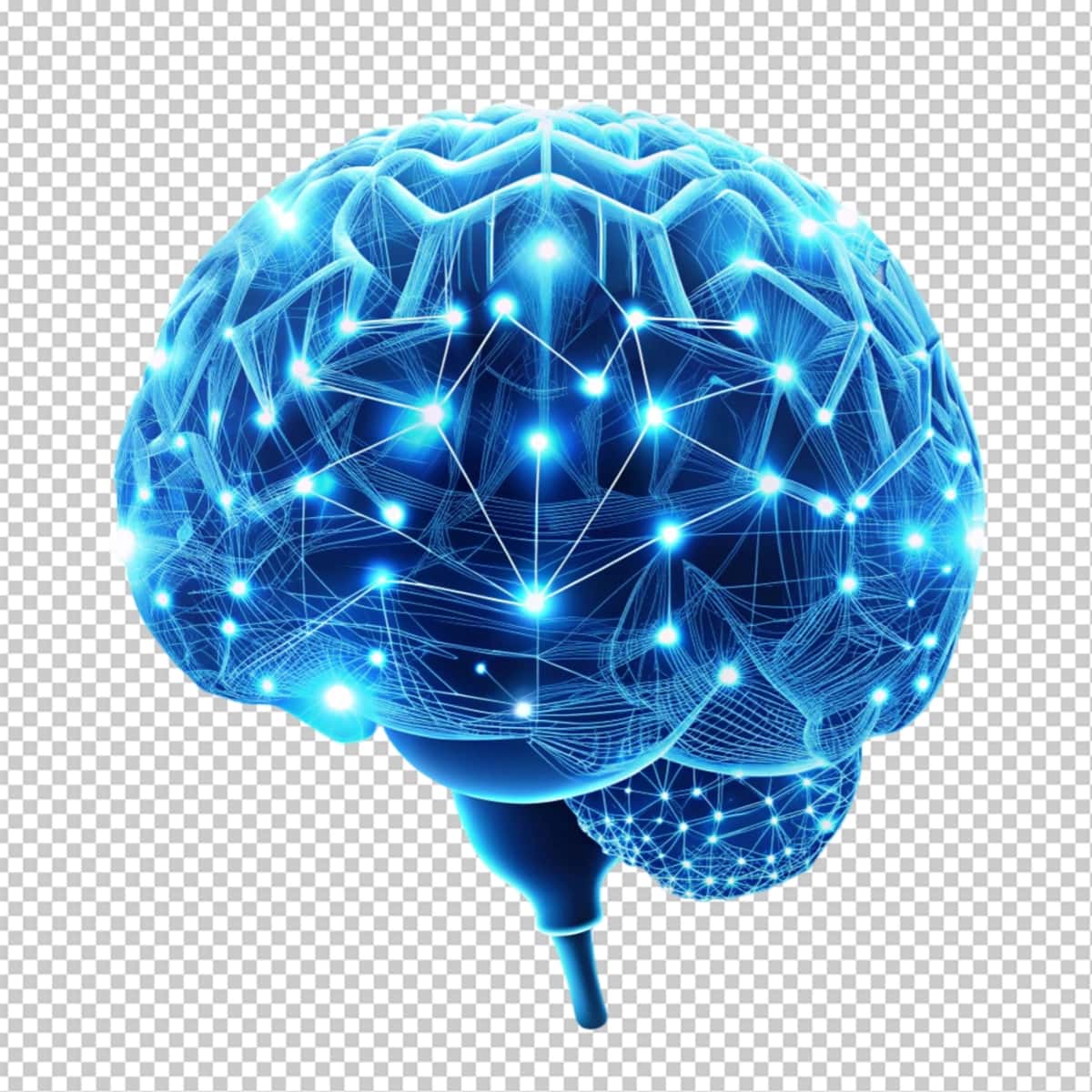 Miya texnologiyasi shaffof fonni sinaps qiladi | Brain technology synapses transparent background 1