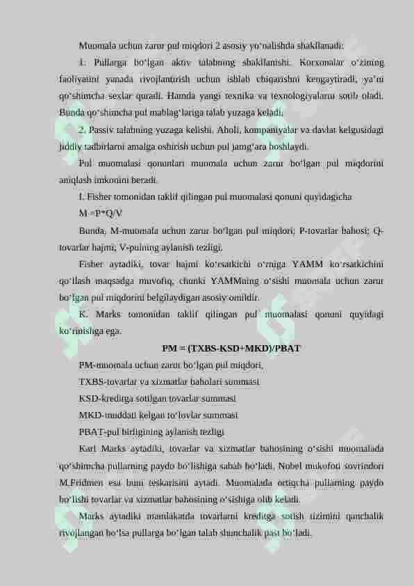 PUL MASSASI VA PUL AGREGATLARI 5