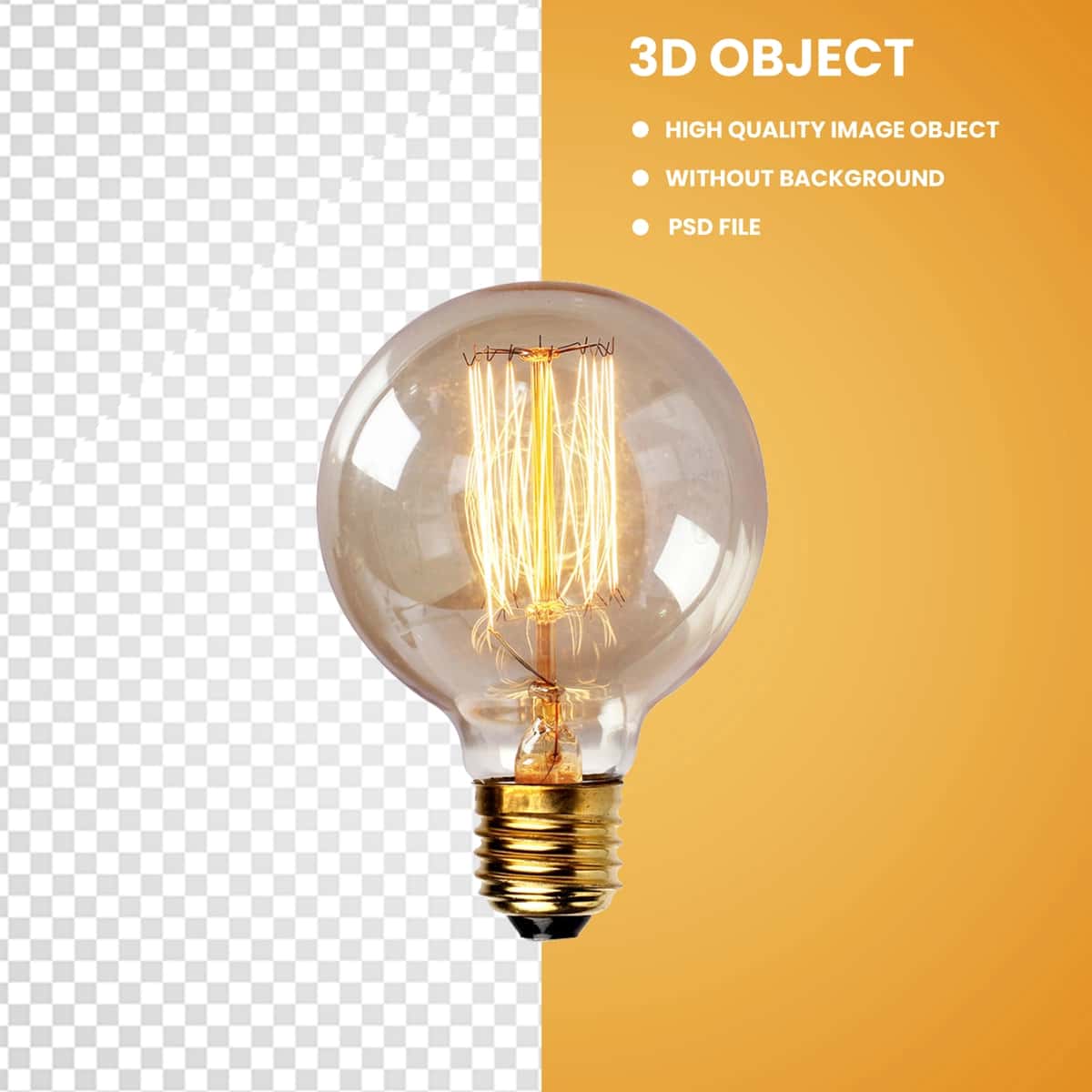 Haqiqiy yorug'lik nurlari bilan chiroqlar volfram lampochkasini aylantiradi | Slights with rays realistic light bulb turn tungsten light bulb 1