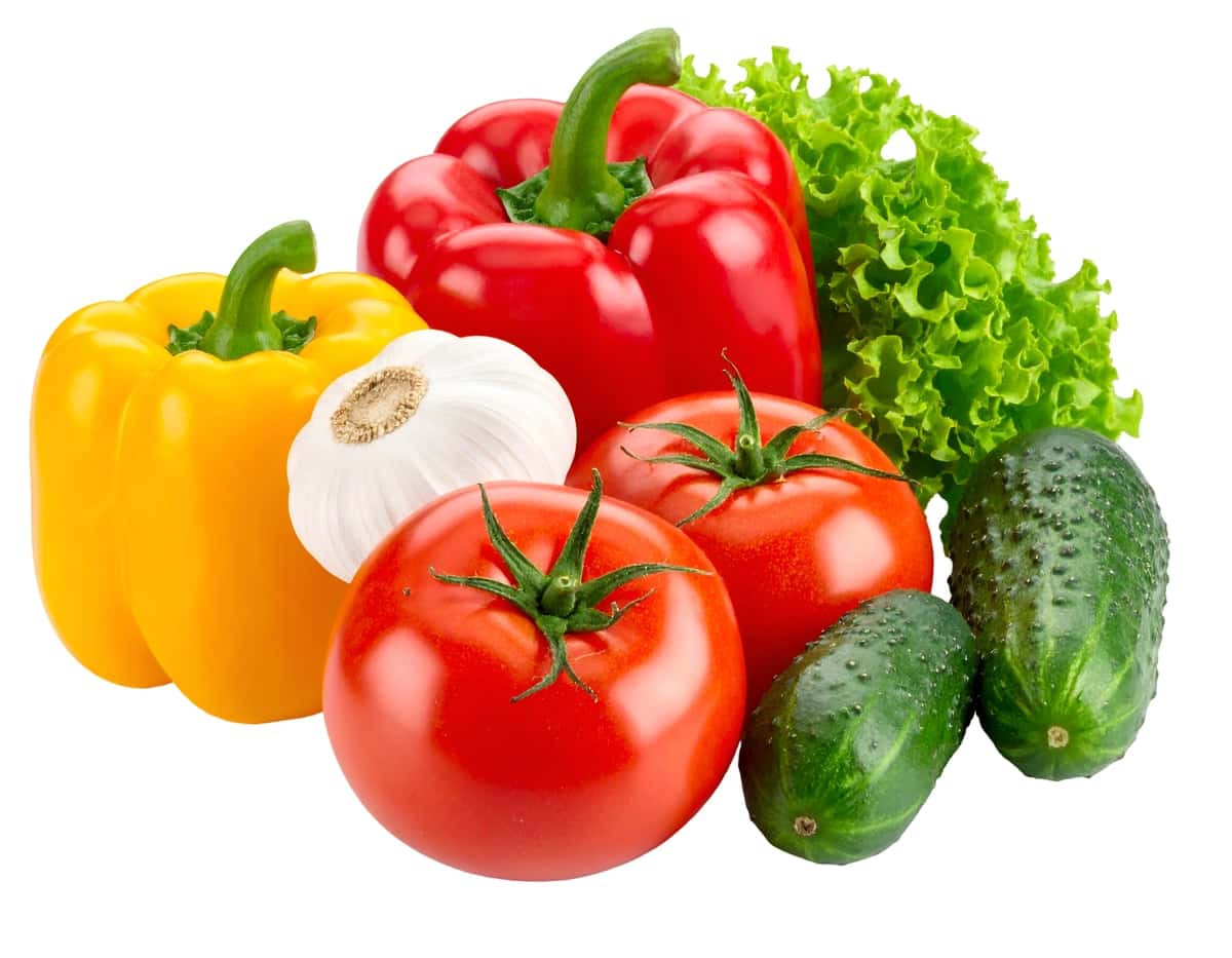 Yangi rangli sabzavotlar assortimenti | Assortment fresh colorful vegetables 1