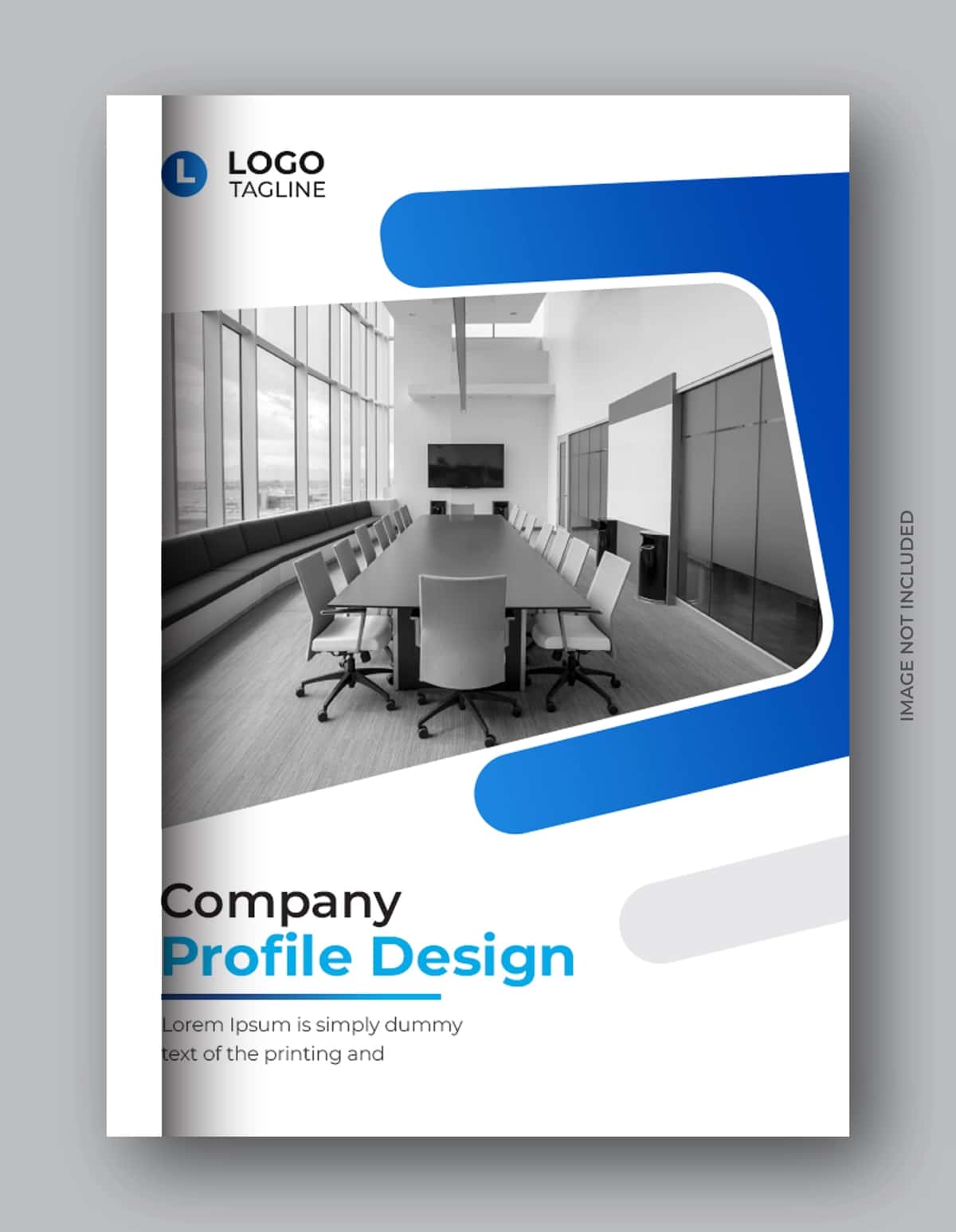 Kompaniya profili korporativ a4 risoladagi dizayn biznes shabloni | Company profile corporate a4 brochure layout design business template 1