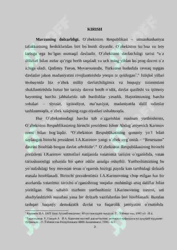 Islom Karimov – Mustaqil O'zbekistonning birinchi prezidenti 3