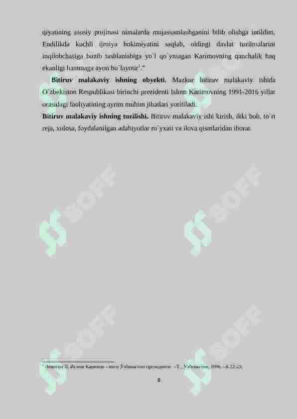Islom Karimov – Mustaqil O'zbekistonning birinchi prezidenti 6