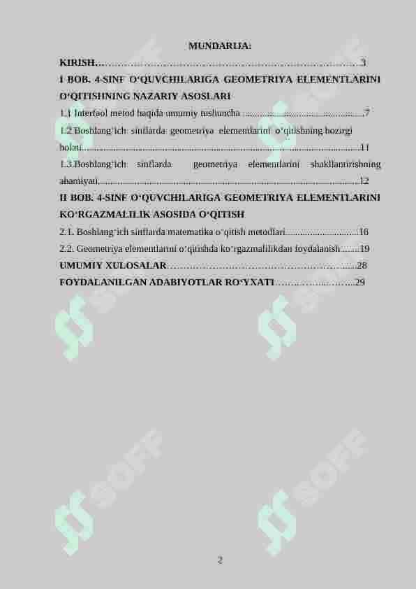 4-sinf o‘quvchilariga geometrik materiallarni o‘rgatishda interfaol metodlardan foydalanish 2