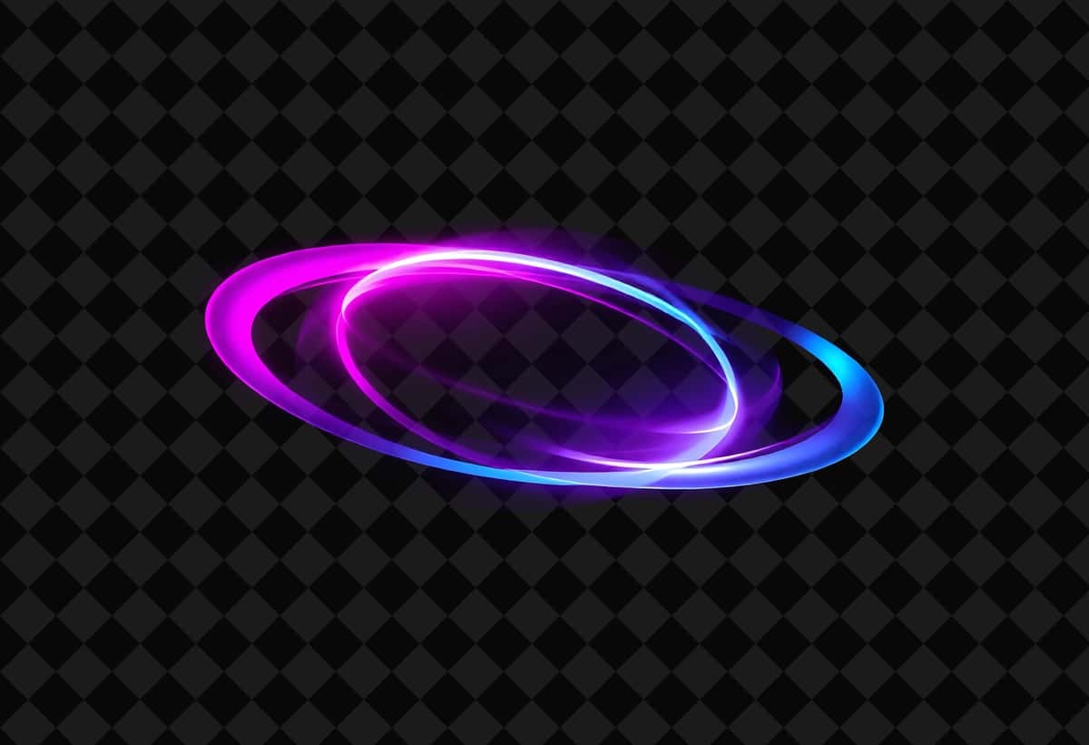 Jonli qirmizi y2k ni ritmik aralashtirib, pulsatsiyalanuvchi porlash pulslari | Pulsating glow pulses rhythmically blending vibrant magenta y2k 1