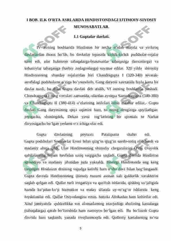 ILK O'RTA ASRLARDA HINDISTON 6