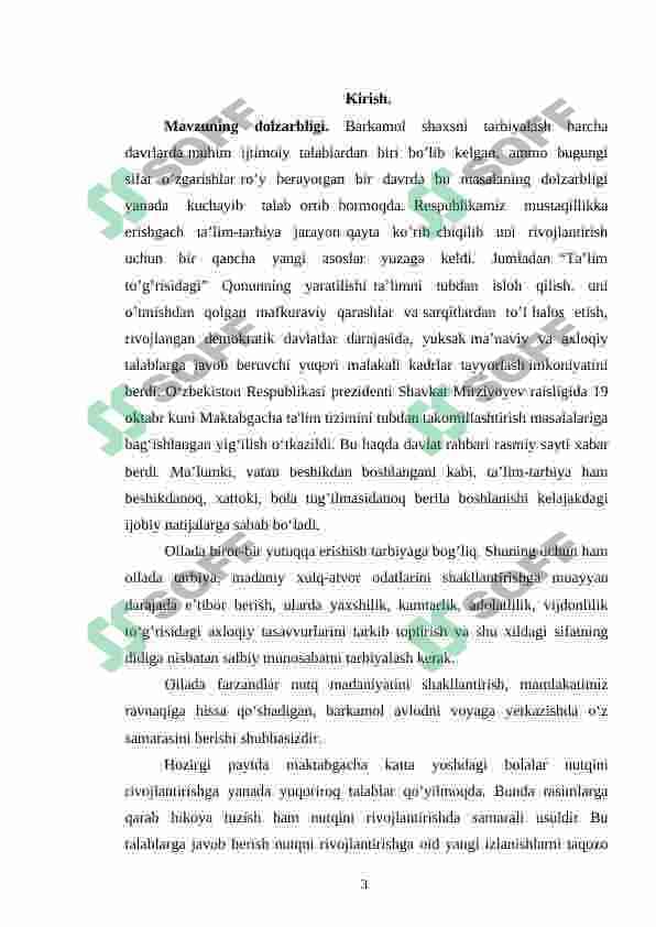Bolalarning nutq madniyatini o'sishida oilaning o'rni 4