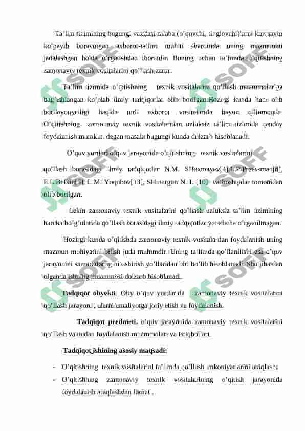 Interaktiv texnologiyalar asosida Informatikani o'qitish 4