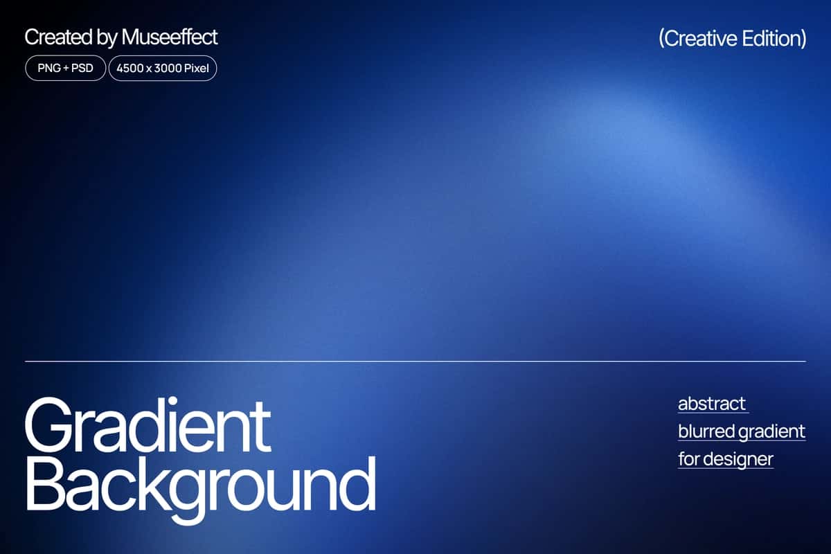 Mavhum xira dizaynli gradient fon | Gradient background with abstract blurred design 1