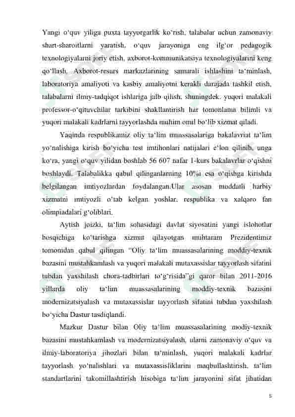 ALIFATIK BIR ASOSLI KARBON KISLOTALARNING GOMOLOGIK QATORI 5