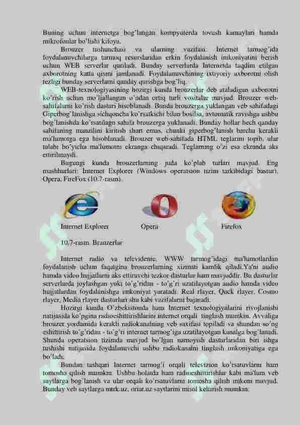 Internit. Himoyalangan aloqa kanallarini sozlash, elektron pochta tzizimida ishlash 3