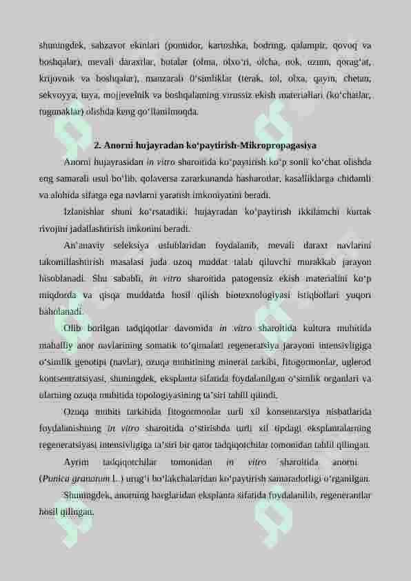 Anorni ko'paytirishda biotexnologiyaning roli 6