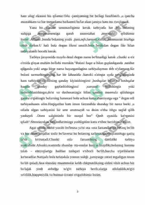 Tarbiya jarayonida oila ,mahalla hamda ta'lim muassasalarining o'zaro hamkorligi 2