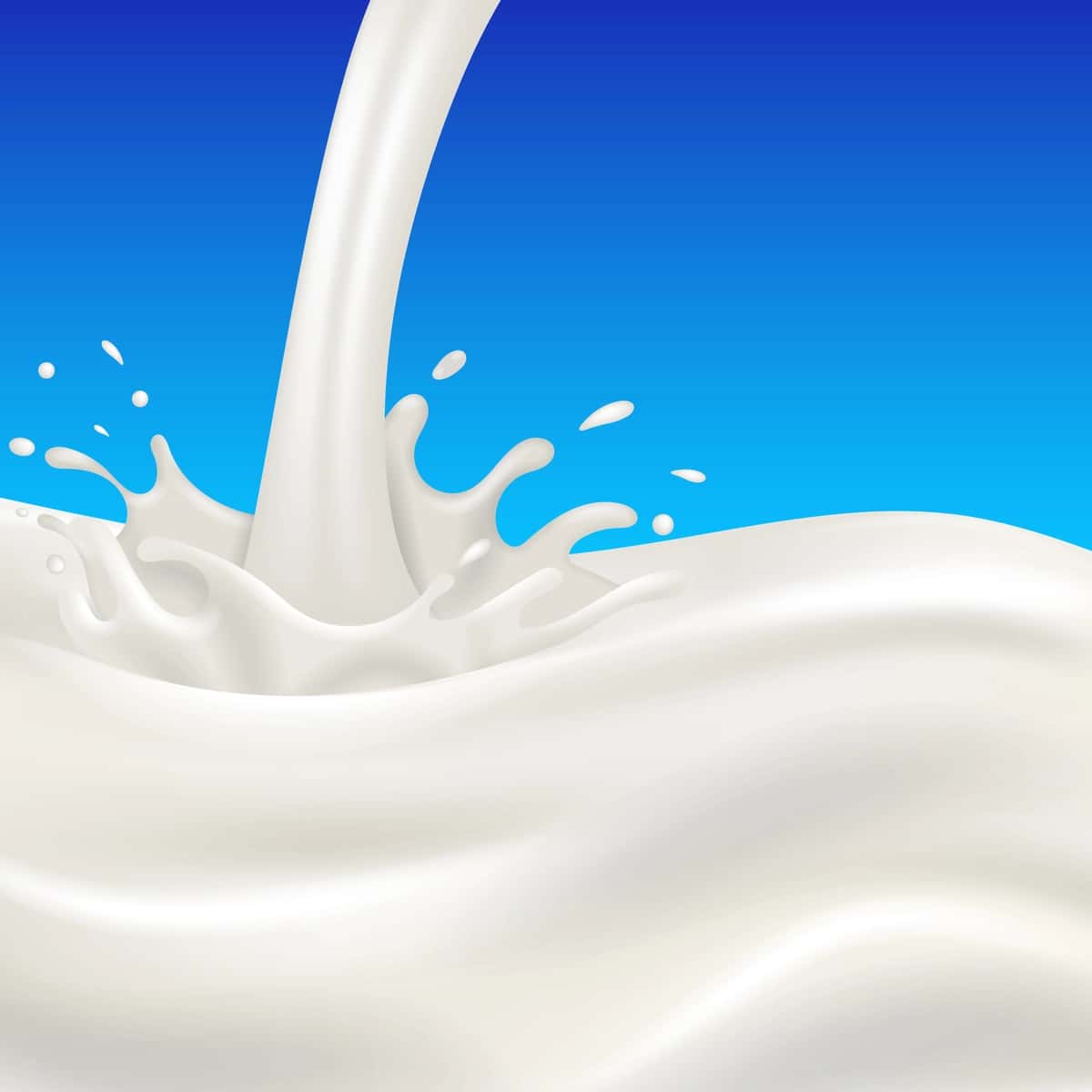 Sut oqimi ko'k rangda | Milk flow splash blue 1