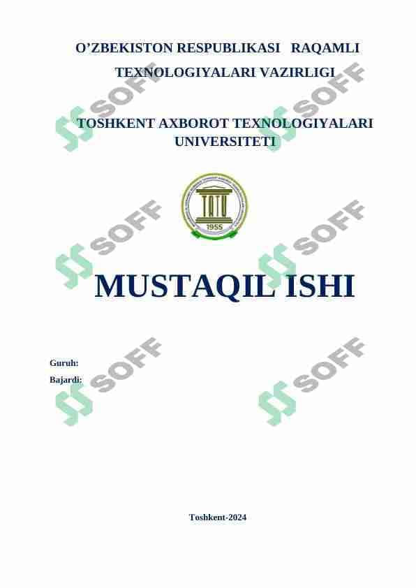 Ekvivalentlik munosabati. Turli tipdagi to‘plamlarda munosabatlar (do’stlik munosabati, qarindoshlik munosabati) 1