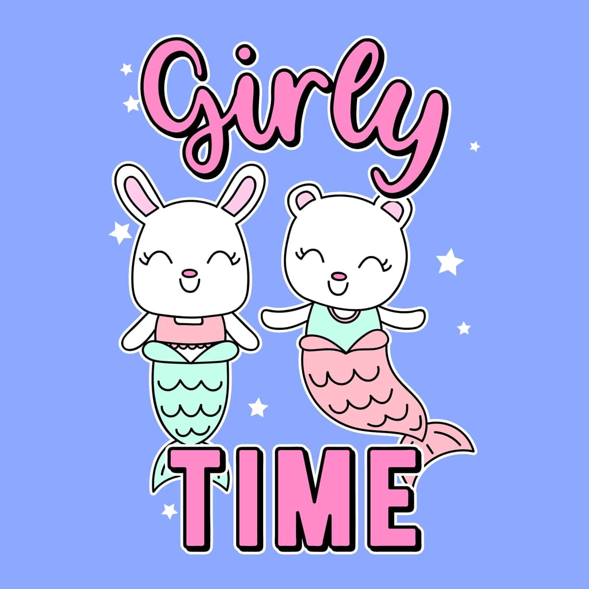 Hayvon suv parilari bilan qizcha vaqt | Girly time with animal mermaids 1