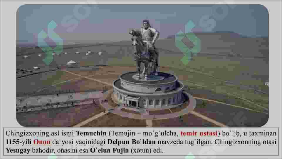Chingizxonning Markaziy Osiyoni bosib olishi. Jaloliddin Manguberdi -  ozodlik uchun kurashuvchi 4
