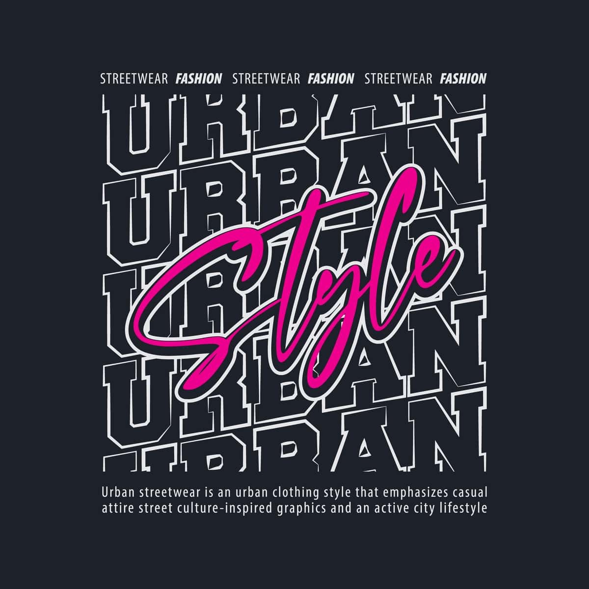 Shahar uslubidagi ko'cha kiyimlari moda dizayni | Urban style streetwear fashion design 1