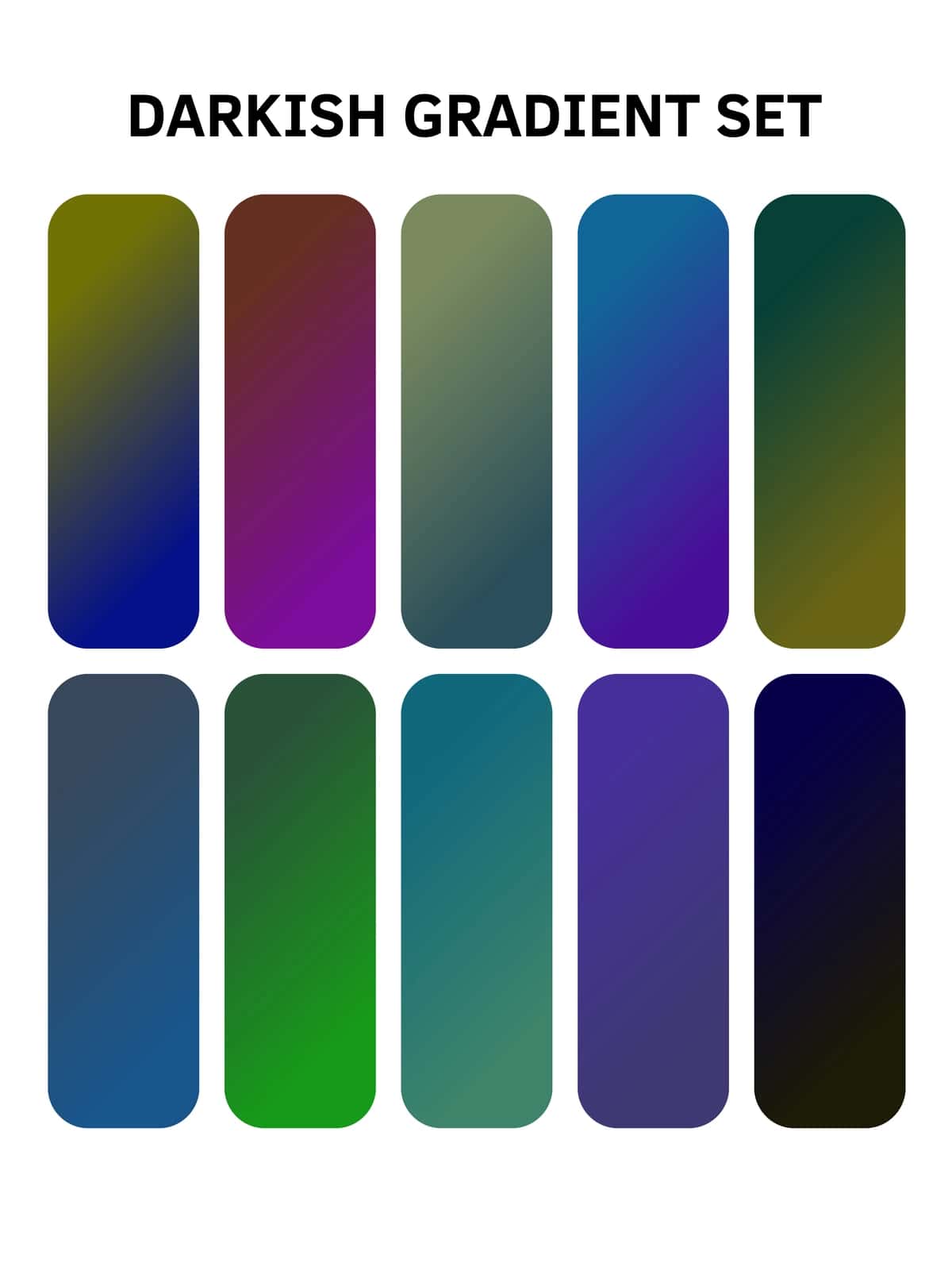 Turli xil rangdagi ko'k yashil ko'k rangli seriyali ko'p rangli kvadratlar | Series multicolored squares with different colors blue green blue 1