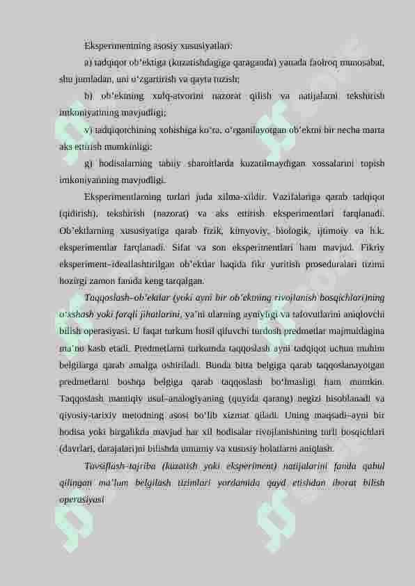 Ilmiy maktablar, metod, metodologiya, metodika 8